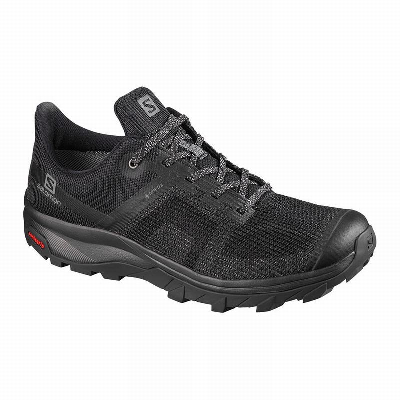 Buty Trekkingowe Damskie Salomon OUTLINE PRISM GORE-TEX - Czarne - Polska (423-RWSBPA)